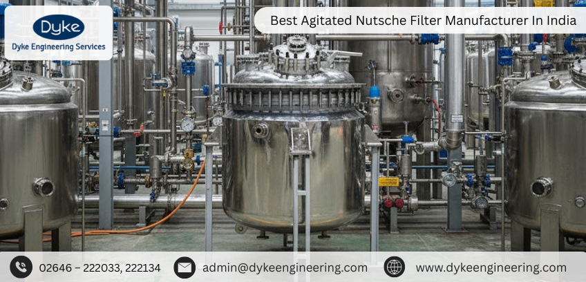 Best Agitated Nutsche Filter Manufacturer In India