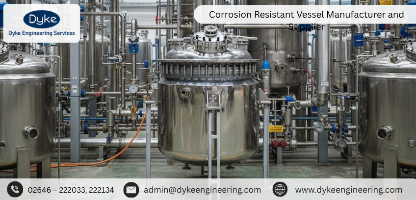Corrosion Resistant Vessel Manufacturer and Supplier