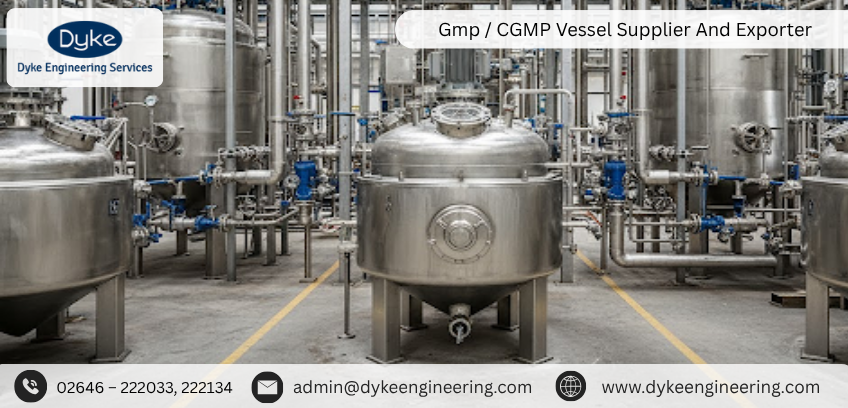 Gmp / CGMP Vessel Supplier And Exporter