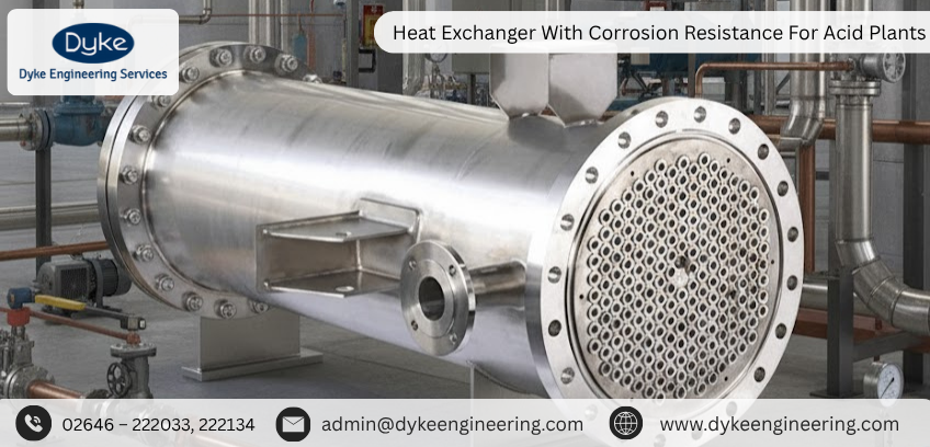 Heat Exchanger With Corrosion Resistance For Acid Plants
