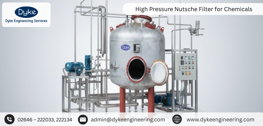 High Pressure Nutsche Filter for Chemicals