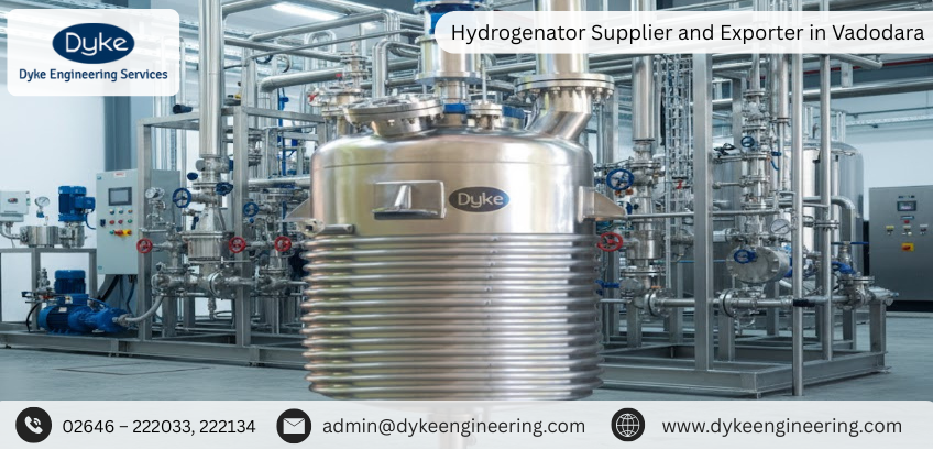 Hydrogenator Supplier and Exporter in Vadodara