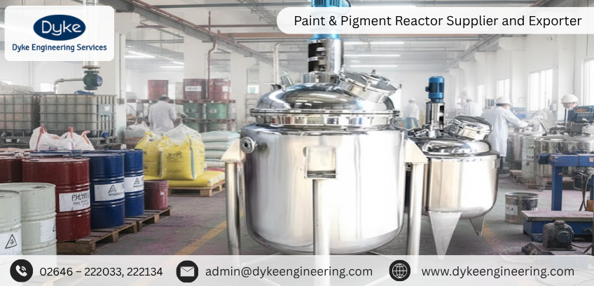 Paint & Pigment Reactor Supplier and Exporter