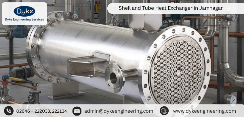 Shell and Tube Heat Exchanger in Jamnagar – “Dyke Engineering Services”