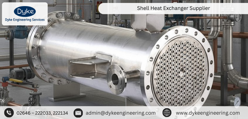 Shell Heat Exchanger Supplier – “Dyke Engineering Services”