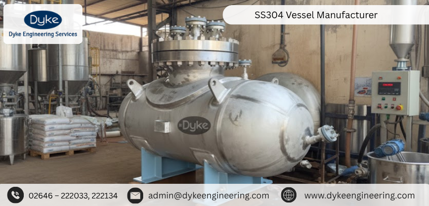 SS304 Vessel Manufacturer