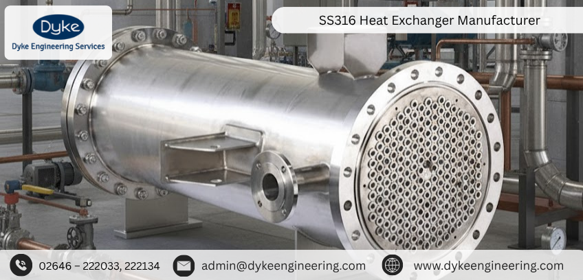 SS316 Heat Exchanger Manufacturer