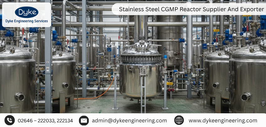 Stainless Steel CGMP Reactor Supplier And Exporter
