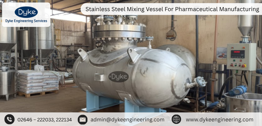 Stainless Steel Mixing Vessel For Pharmaceutical Manufacturing
